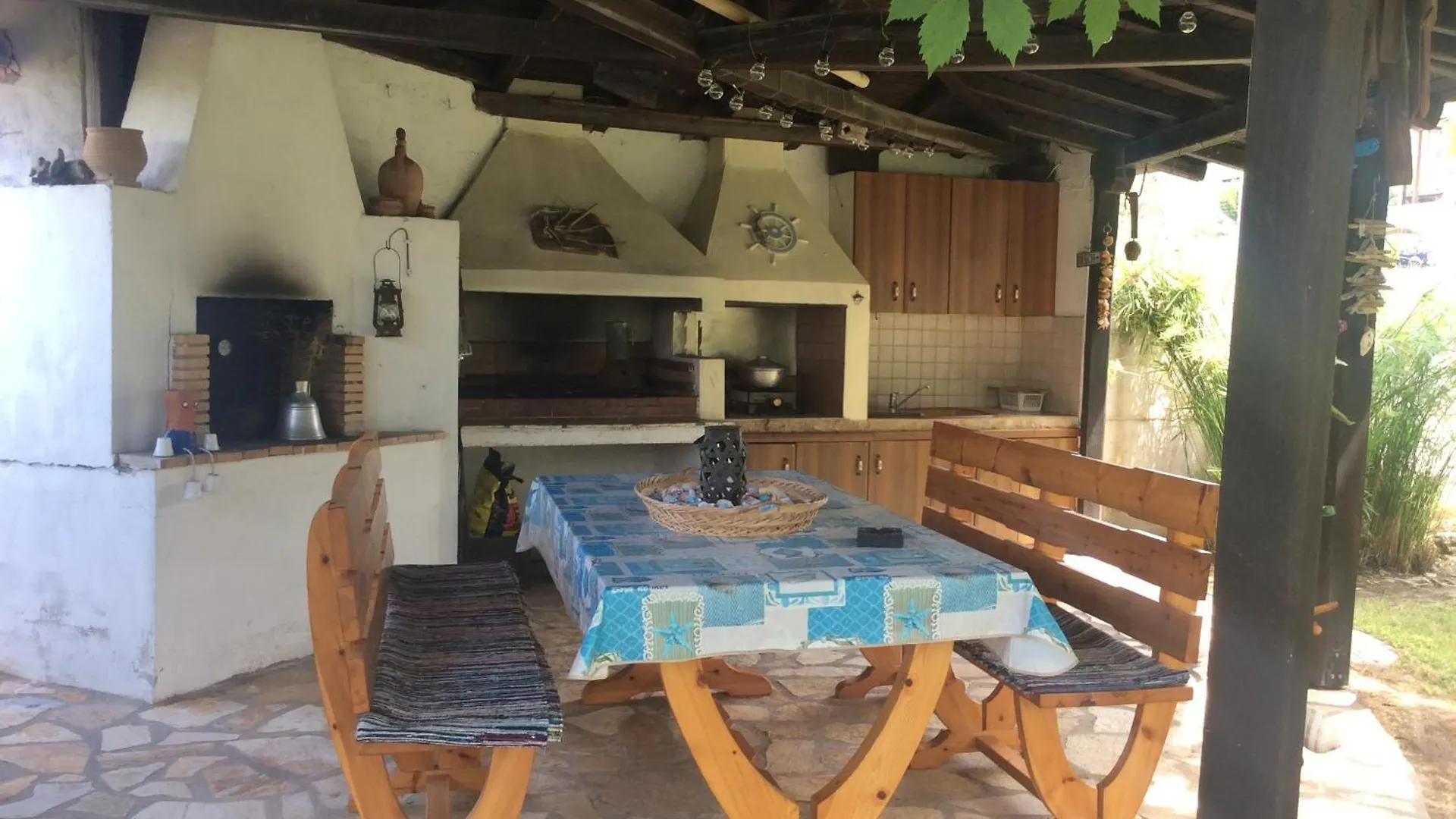 Traditional Stone Villa Rokosini Vourvourou Grecia