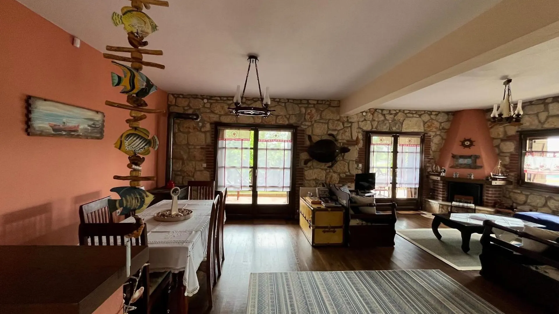 Traditional Stone Villa Rokosini Vourvourou Grecia