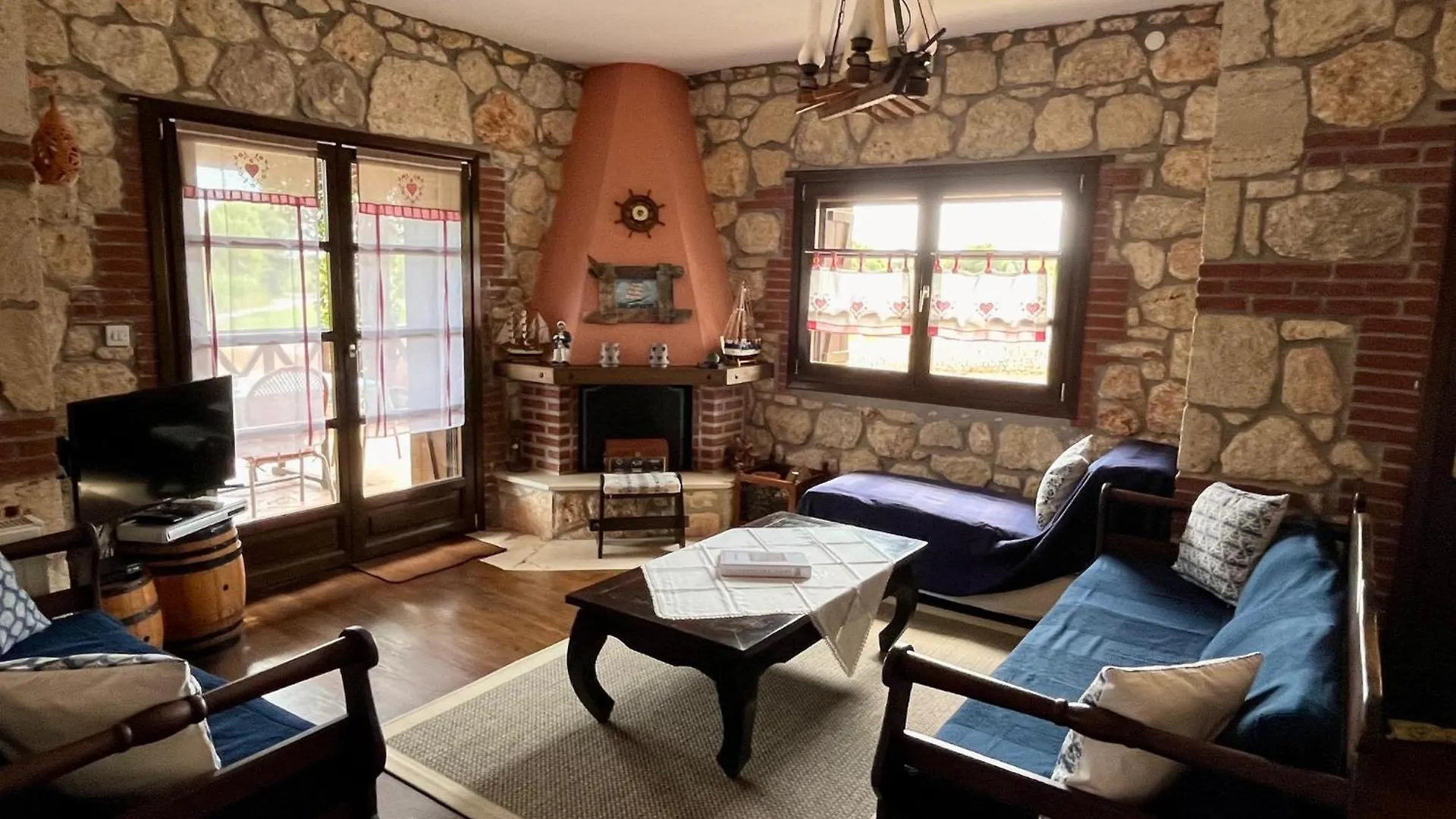 Traditional Stone Villa Rokosini Vourvourou